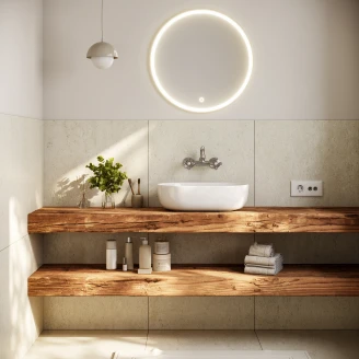 Ravak Spejl <strong>Orbit</strong>  med LED Belysning 60 cm