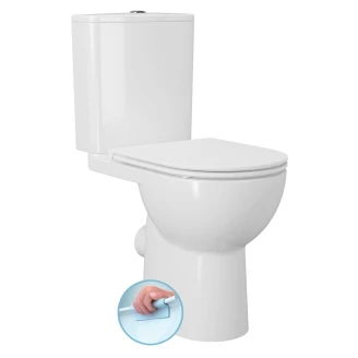 Høj Toilet <strong>Mavon</strong>  Hvid Blank