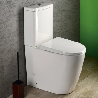 Høj Toilet <strong>Kairo</strong>  Hvid Blank