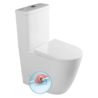 Høj Toilet <strong>Kairo</strong>  Hvid Blank