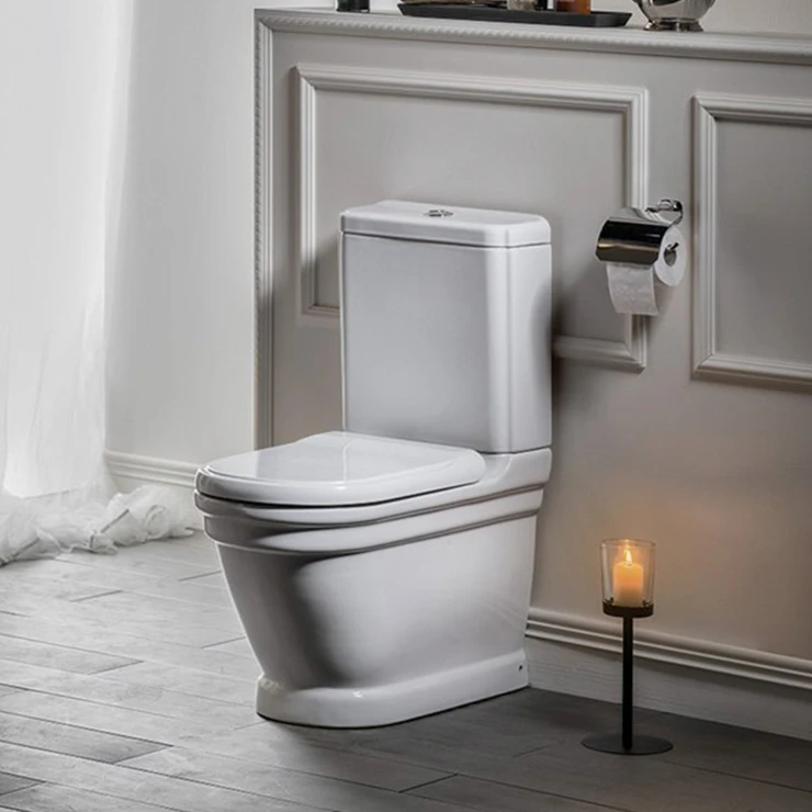 Toilet Kensington Hvid Blank