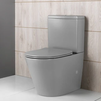 Toilet <strong>Flowe</strong>  Grå Mat