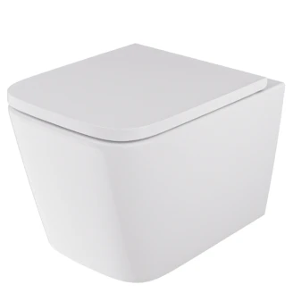 Væghængt Toilet <strong>Eger</strong>  Hvid Blank