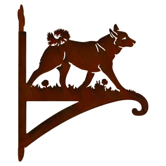 Cortenique Havedekoration Hund <strong>Nordgård</strong>  Cortenstål