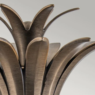 Hinkley Væglampe M Plantation Bronze