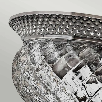Hinkley Loftlampe Duo Plantation Antik Nikkel