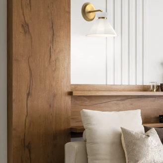 Alora Mood Væglampe <strong>Halston</strong>  Guld