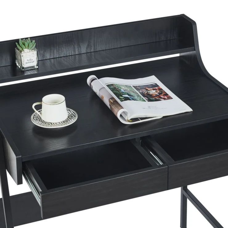Skrivebord Altesse Sort 78x48 cm