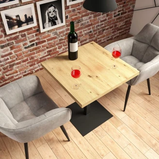 Spisebord med Ben T <strong>Latio</strong>  Artisan Eg 67x67 cm