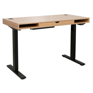 Skrivebord med Justerbar Højde <strong>Movilis</strong>  Træ 120x60 cm