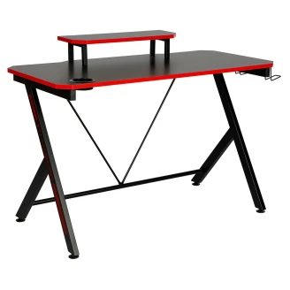 Gamingbord <strong>Vertex</strong>  Sort, Rød