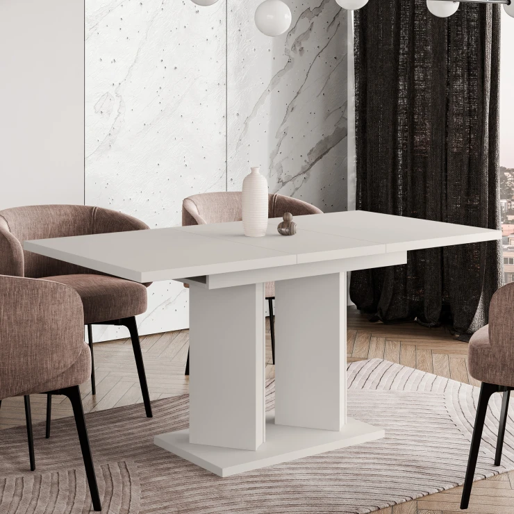 Spisebord Fenton Kashmir 120-180x80 cm