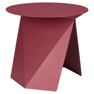 Zuiver Sidebord <strong>Foldy</strong>  Rød, Bourgogne 45x46 cm