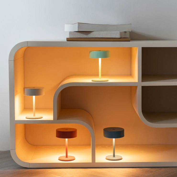 Zuiver Bordlampe Mini Ny Rød