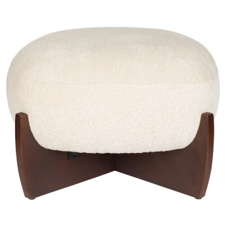 Dutchbone Puf <strong>Emilius</strong>  Beige