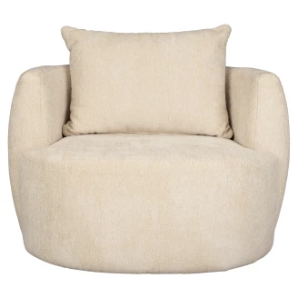 Dutchbone Loungestol <strong>Rocca</strong>  Beige