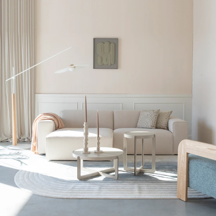 Zuiver Concept Sofa Venstrevendt Milka Sand