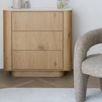 Skænk <strong>Joen</strong>  Beige 90x80 cm
