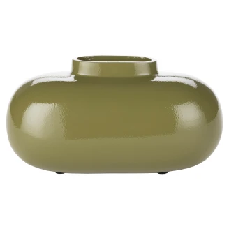 Dutchbone Vase M Droplet Grøn