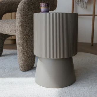 Sidebord <strong>Pulsar</strong>  Beige Ø33 cm