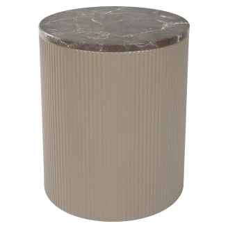 Sidebord <strong>Albin</strong>  Beige Ø 35 cm