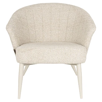 Dutchbone Stol med Armlæn <strong>Georgia</strong>  Beige