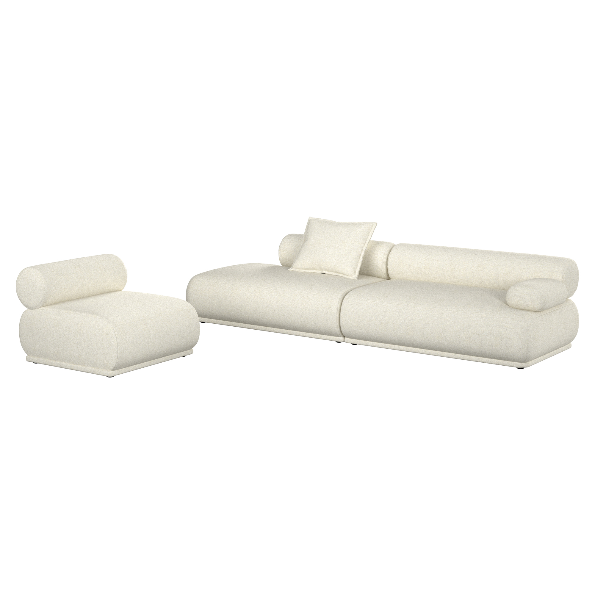 Zuiver Sofa 4-5-pers. Højre Rembrandt Beige
