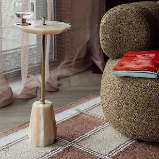 Dutchbone Sidebord <strong>Onno</strong>  Beige
