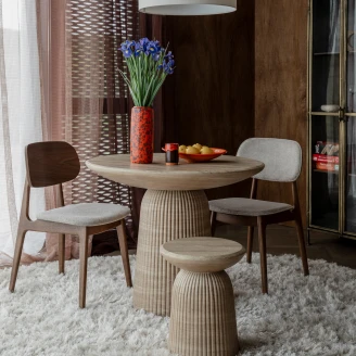 Dutchbone Stol med Blød Ryg <strong>Marais</strong>  Beige