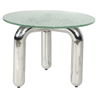 Dutchbone Sidebord <strong>Marly</strong>  Sølv