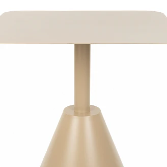 Havebord Pascal Beige Ø70 cm