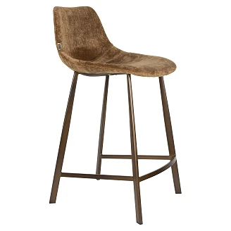 Dutchbone Barstol <strong>Franky</strong>  Lysebrun 91 cm