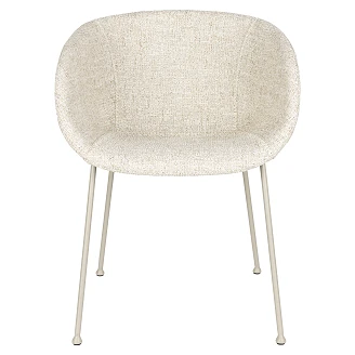 Zuiver Stol med Armlæn <strong>Feston</strong>  Beige
