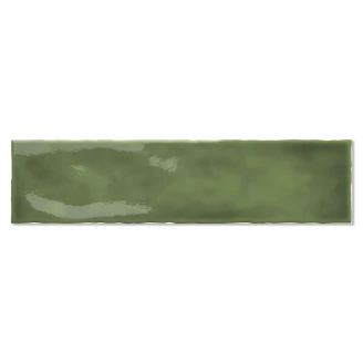 Vægflise <strong>Frisa</strong>  Grøn Blank 8x30 cm