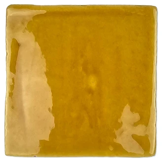 Alteret Håndlavet Vægflise <strong>Base Alteret</strong>  Honning Blank 10x10 cm