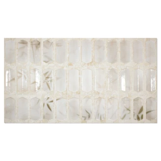 Dekor Vægflise <strong>Vidde</strong>  Beige Mat 31x56 cm