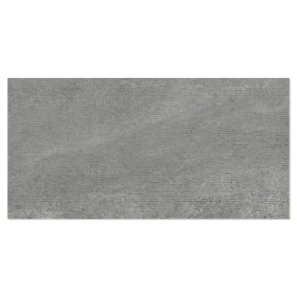 Sant’Agostino Vægflise <strong>Bergstone</strong>  Rigato Mørk Mat-Relief 60x120 cm