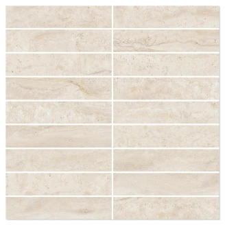 Mosaik Klinker <strong>Reflection</strong>  Mandel Mat 30x30 (3x15) cm