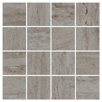 Mosaik Klinker <strong>Reflection</strong>  Sølv Mat 30x30 (7x7) cm