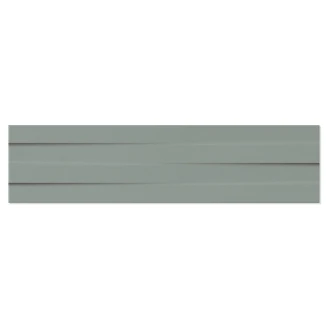 Vægflise <strong>Ilara</strong>  Salvie-Relief Blank 8x30 cm