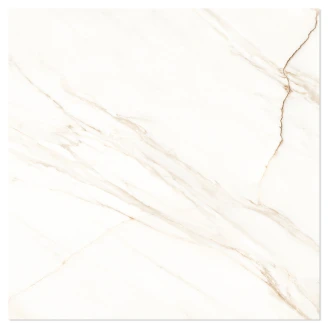 Marmor Klinker <strong>Orian</strong>  Hvid Poleret 120x120 cm