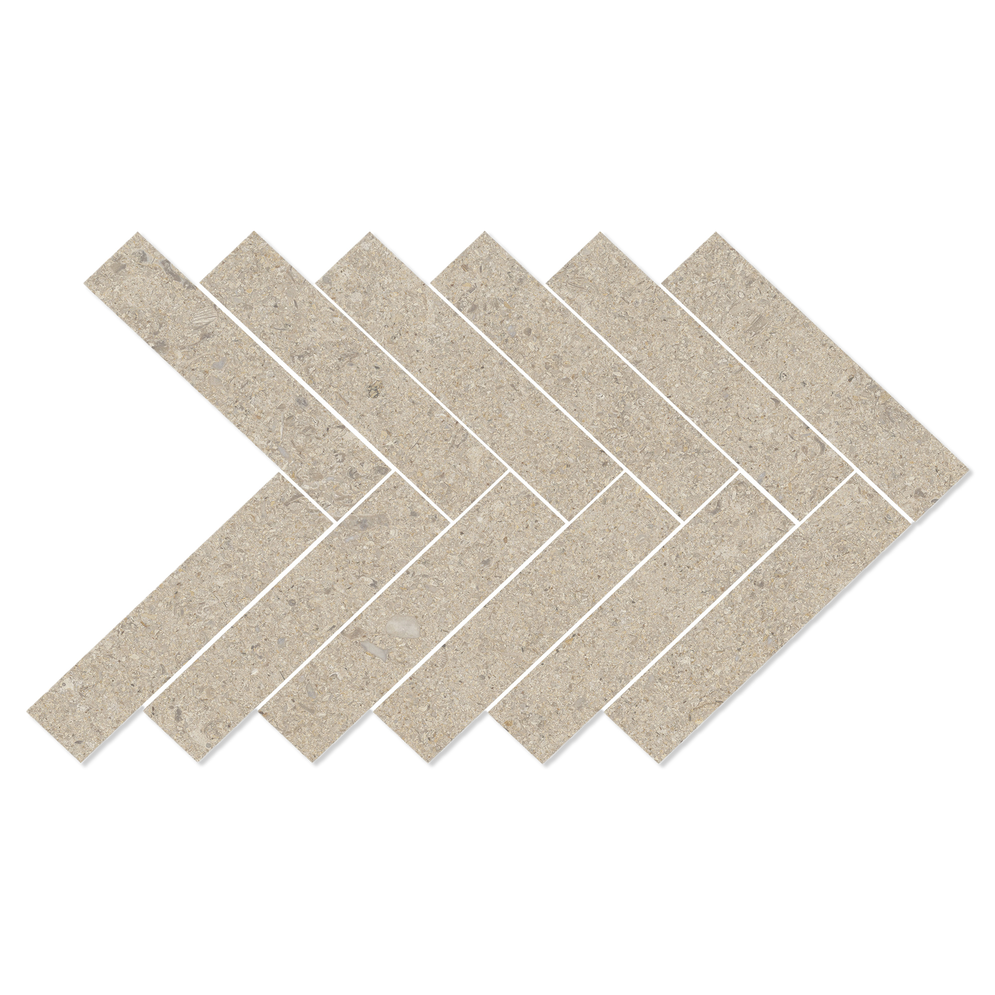 Mosaik Klinker Litha Sandbørstet Mat 39x22 cm