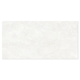Marmor Klinker Elora Hvid Tekstureret Mat 60x120 cm