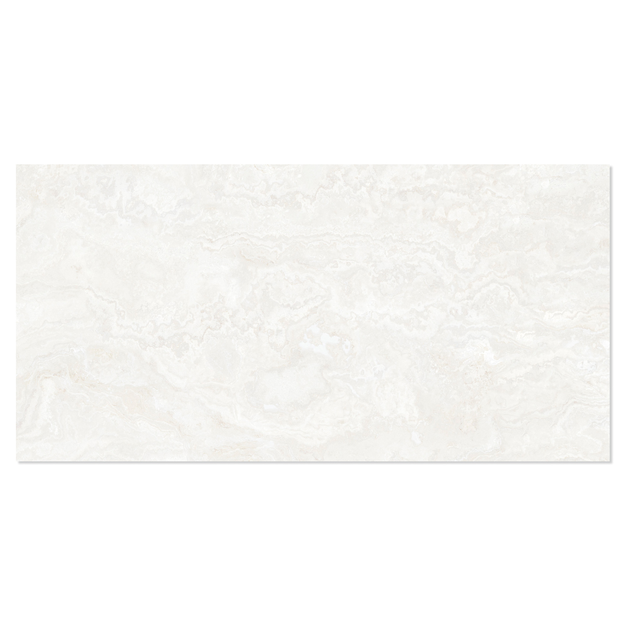 Marmor Klinker Elora Hvid Tekstureret Mat 60x120 cm