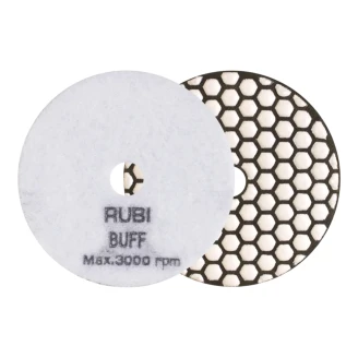 Polerpude BUFF til Slutpolering Rubi 100 mm