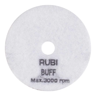 Polerpude BUFF til Slutpolering Rubi 100 mm
