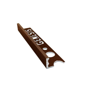 Fliseliste i Bronzit <strong>L-Profil</strong> , 12mm x 2.5m