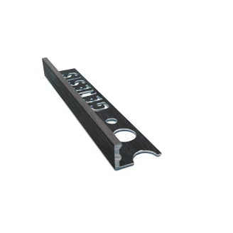 Fliseliste i Kanonmetal <strong>L-Profil</strong> , 10mm x 2.5m