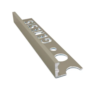 Fliseliste Tin <strong>L-Profil</strong> , 10mm x 2.5m