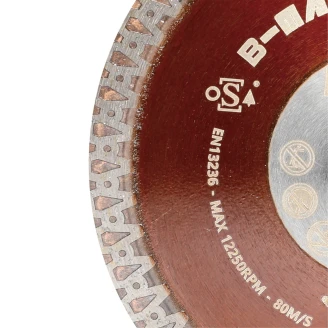 B-Master Diamantklinge til Fliser og Granitkeramik 125 mm